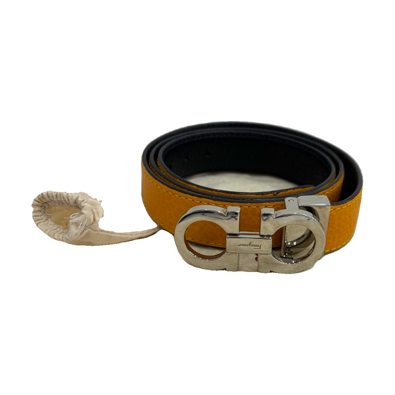 Salvatore Ferragamo Yellow Belt