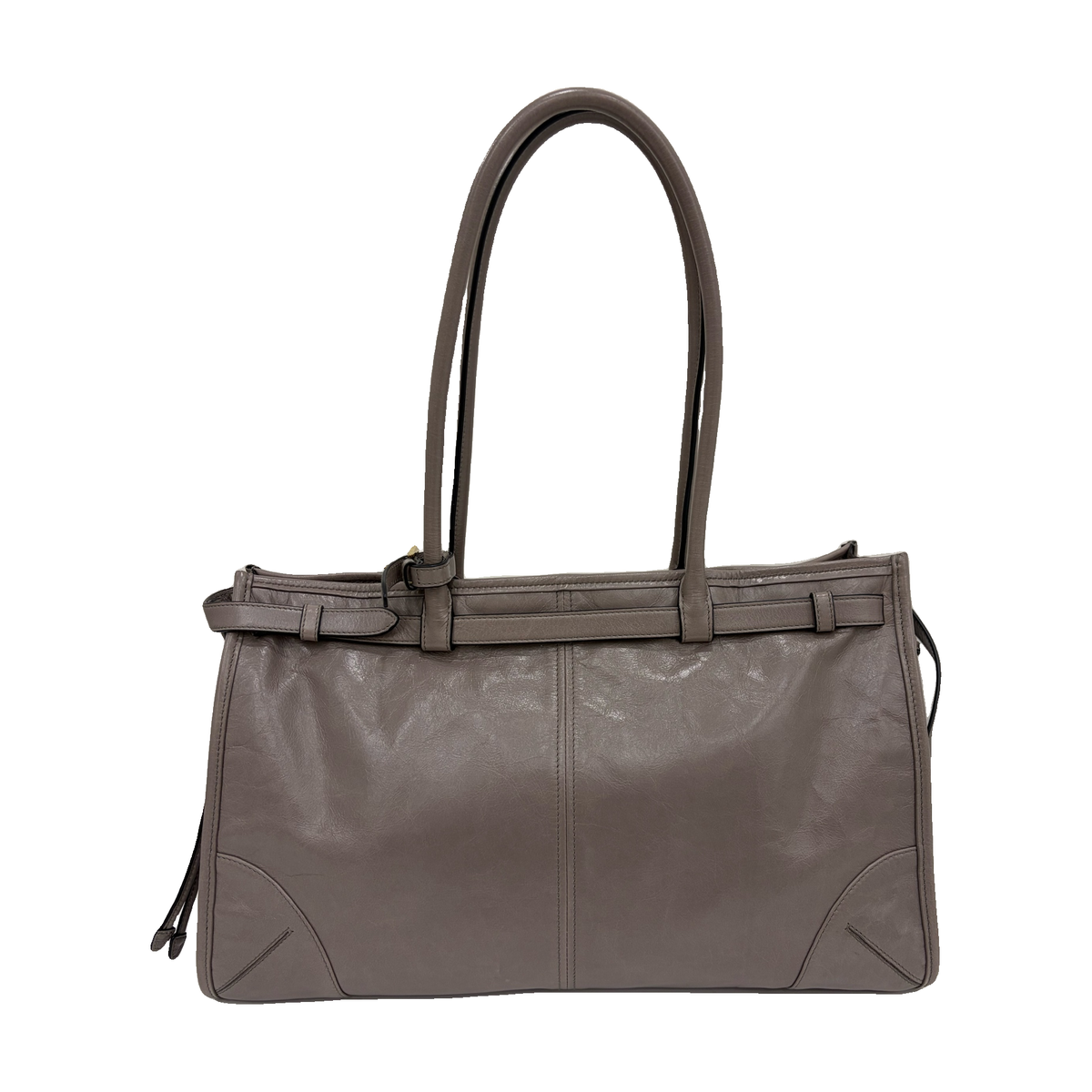 Prada Soft Lux Medium Bag, Grey