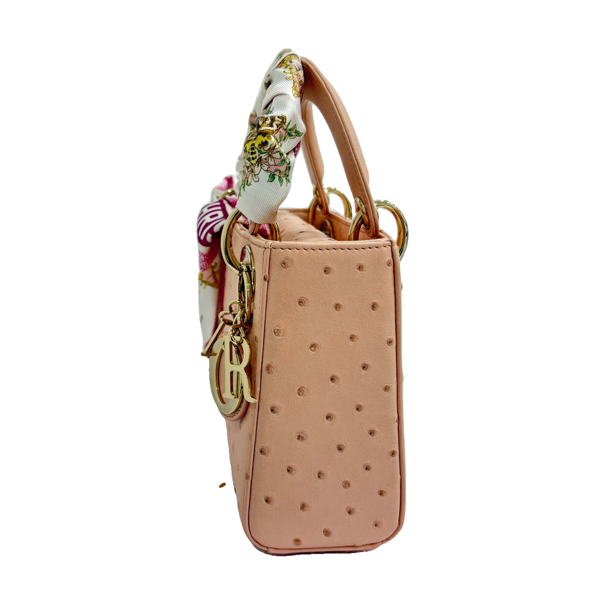 Dior Lady Dior, Pink Ostrich, 2025