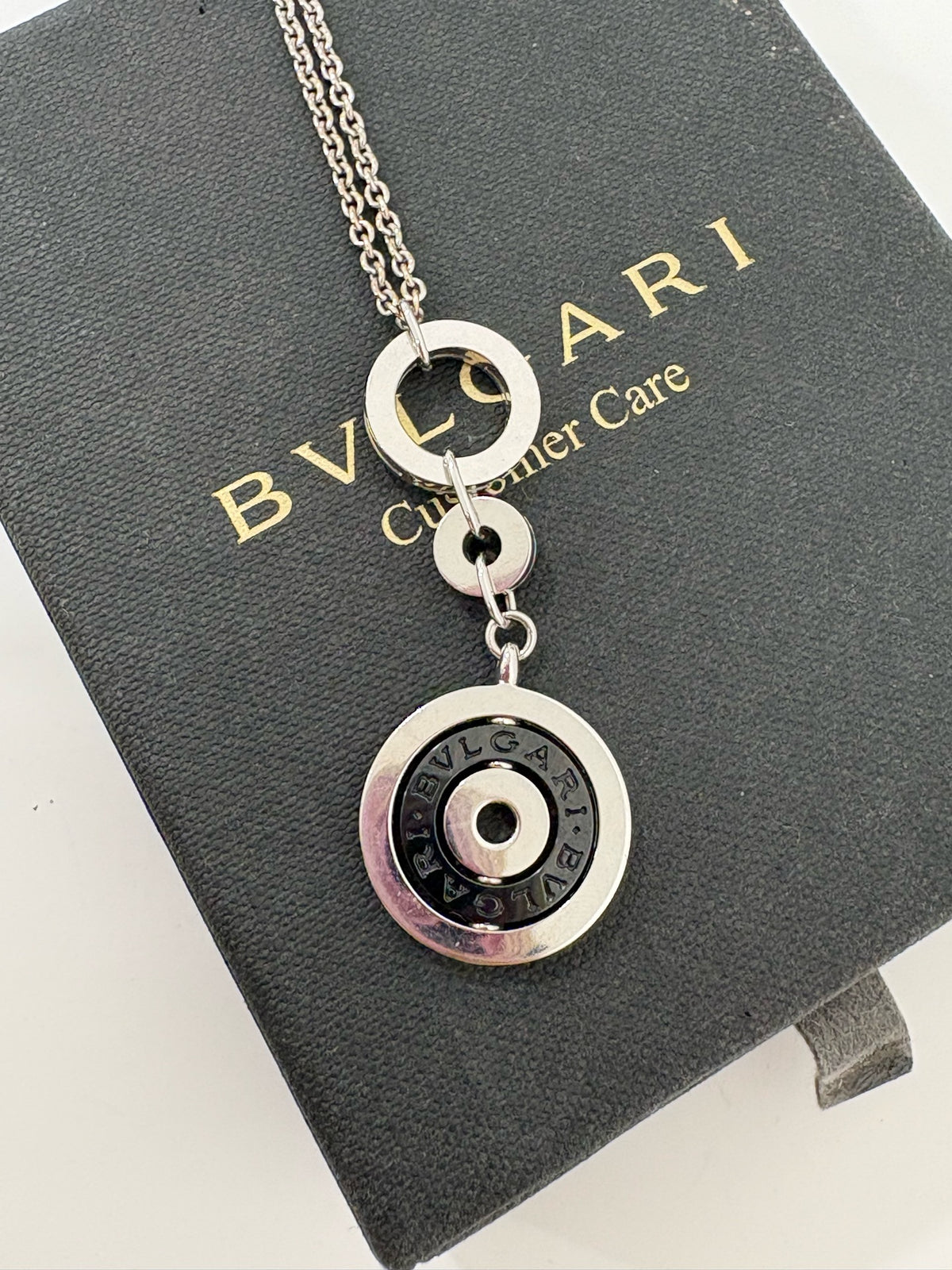 Bvlgari B.zero1 Black Ceramic Necklace