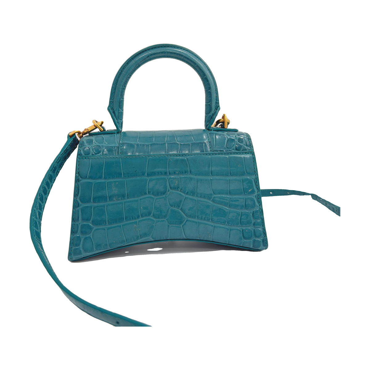 Balenciaga Hourglass XS, Lake Blue