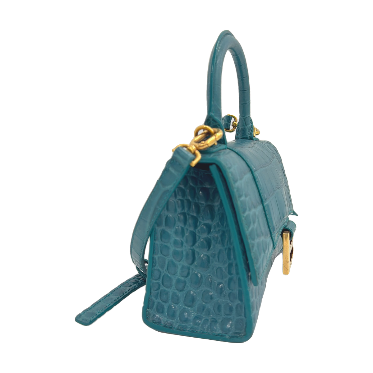 Balenciaga Hourglass XS, Lake Blue
