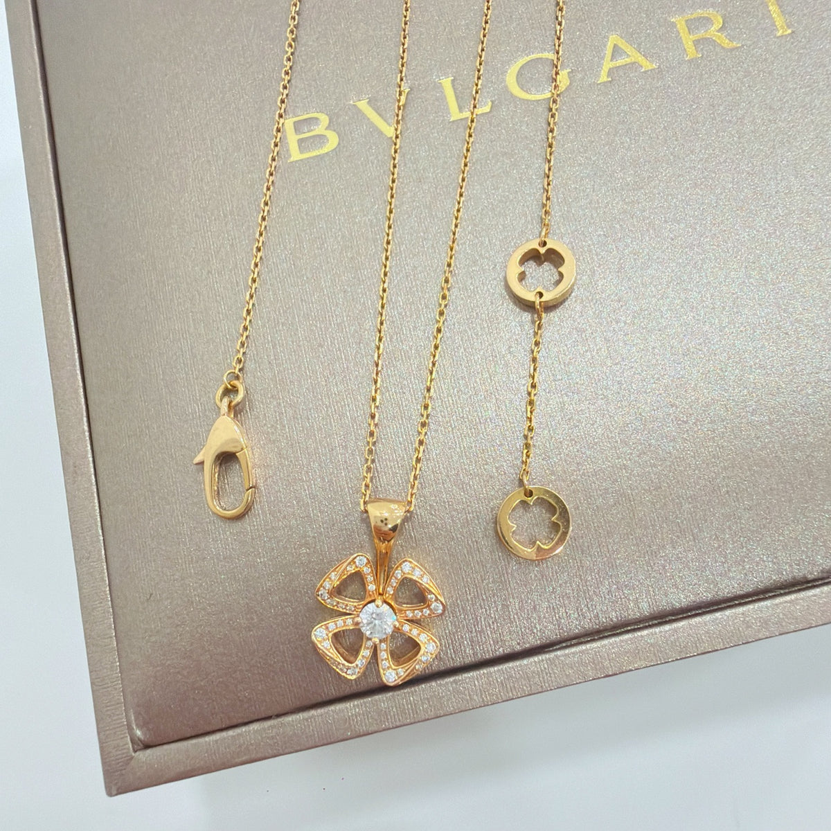 Bvlgari Fiorever Small Diamond Necklace