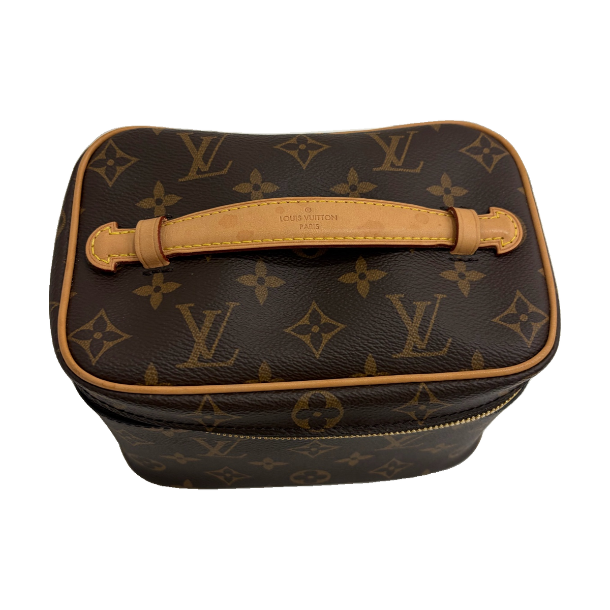 Louis Vuitton Round Toiletry Bag, Microchip Version