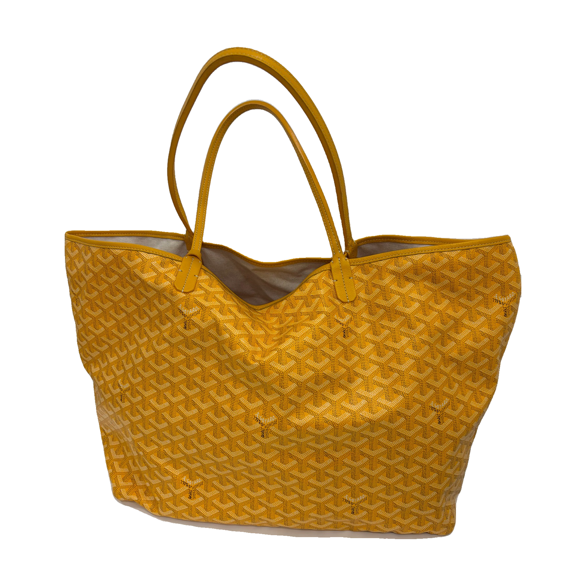 Goyard Yellow Tote Bag, 2018