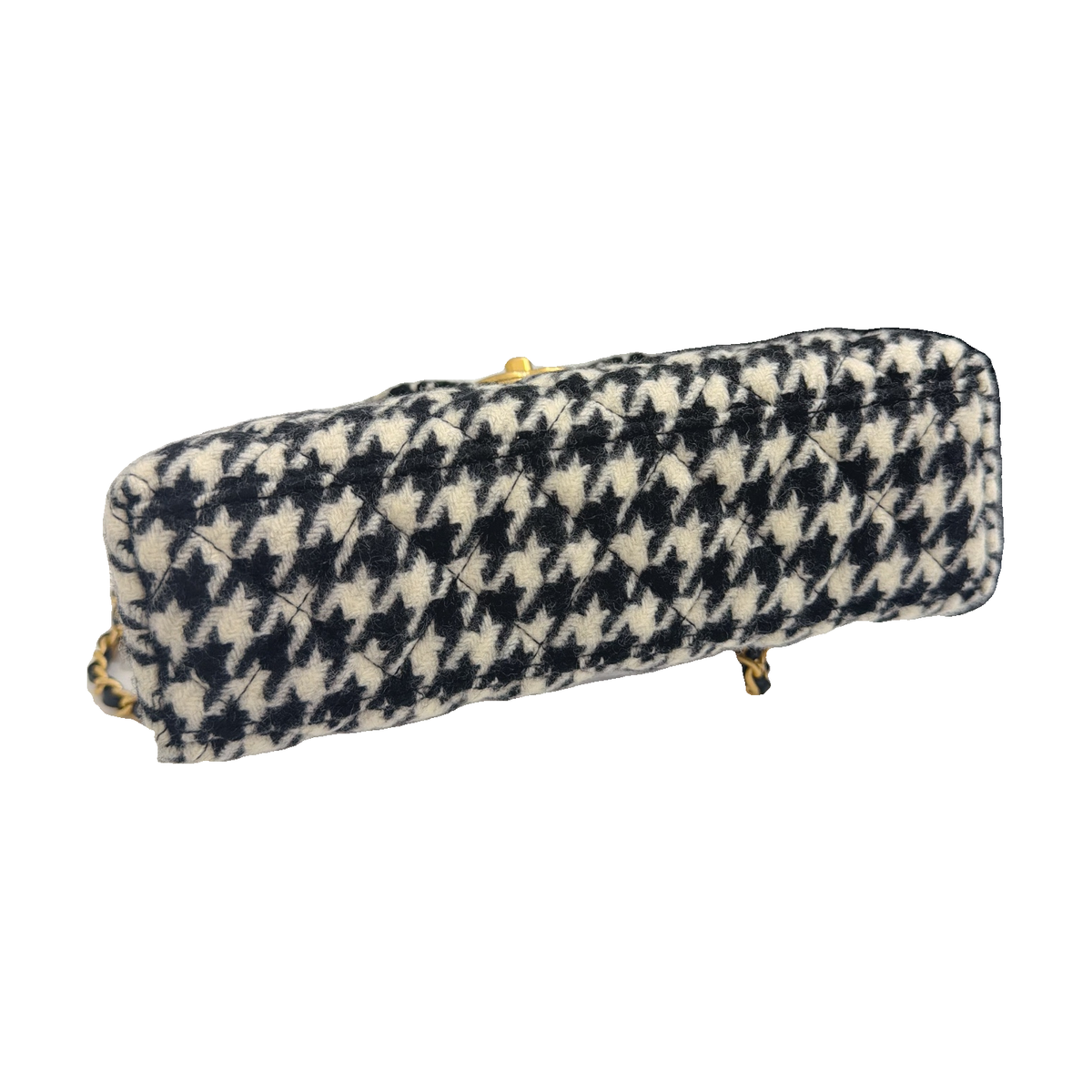 Chanel Houndstooth Kelly Crossbody Bag