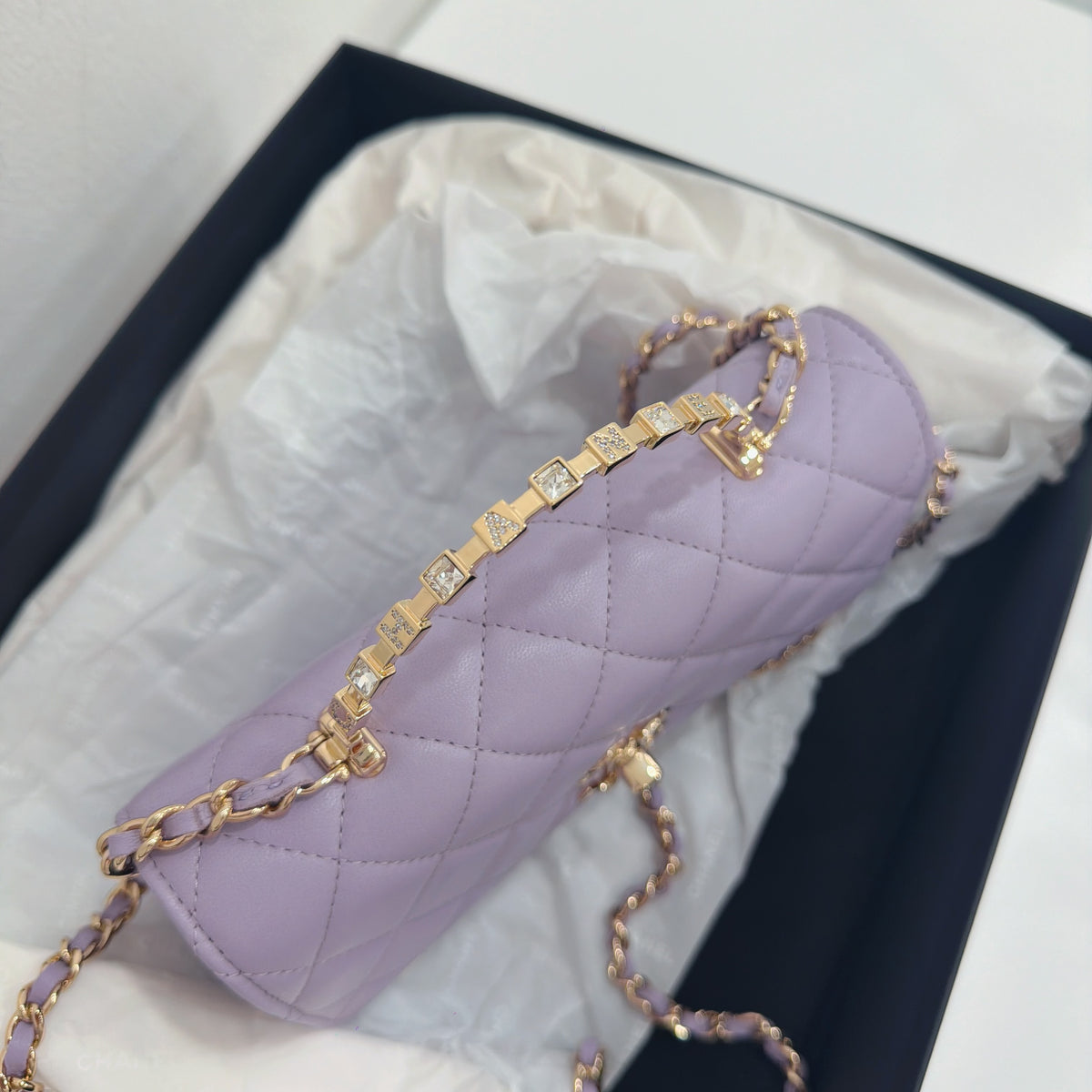 Chanel Kelly Handle WOC, Purple