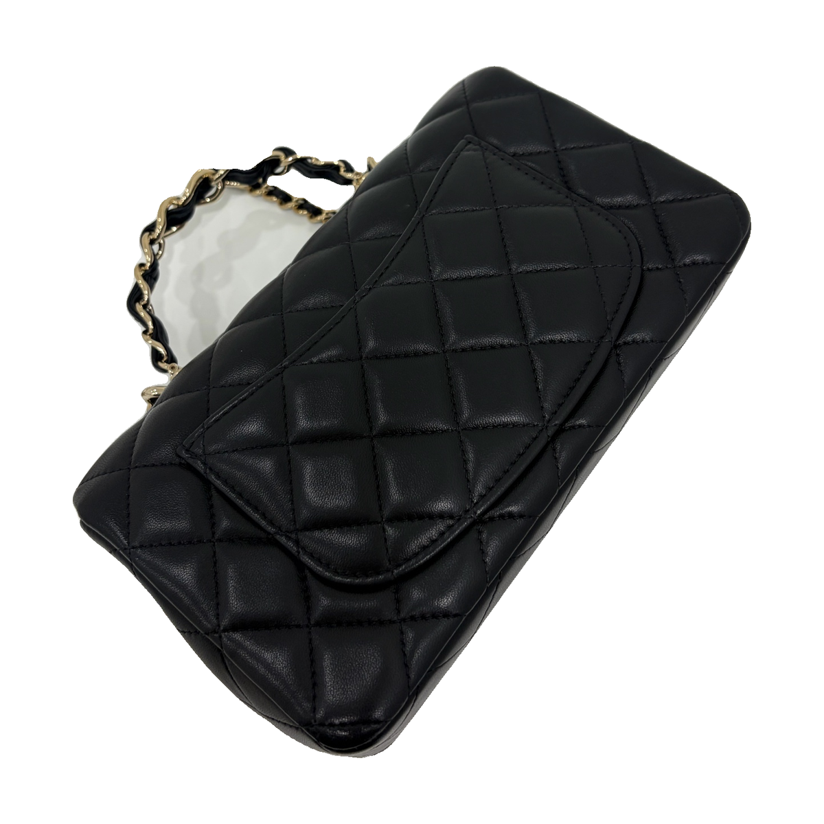Chanel Classic Flap Bag with Top Handle