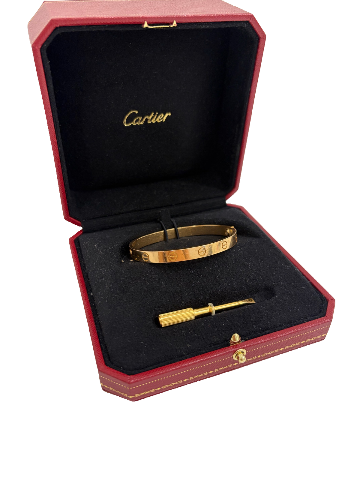Cartier LOVE Bracelet, Size 17, Without Diamonds