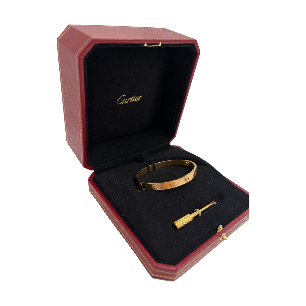 Cartier LOVE Bracelet, Size 17, Without Diamonds