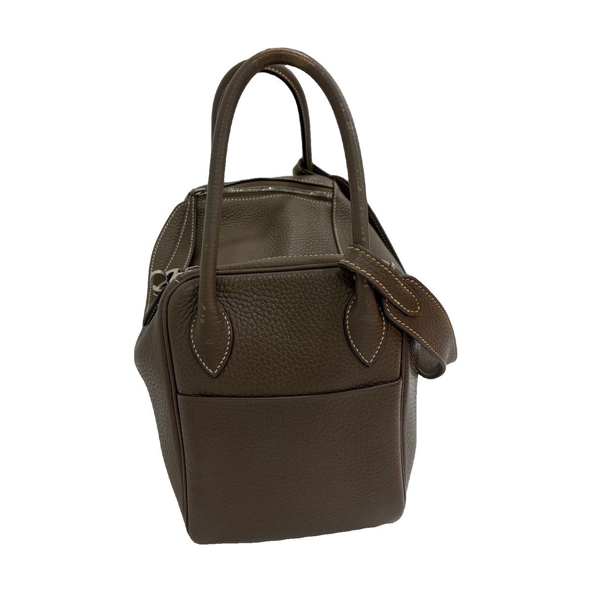 Hermès Lindy 26, Étoupe, Silver Hardware, Y Stamp