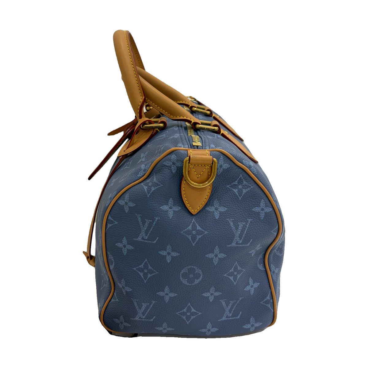 Louis Vuitton Speedy 30, Blue Monogram