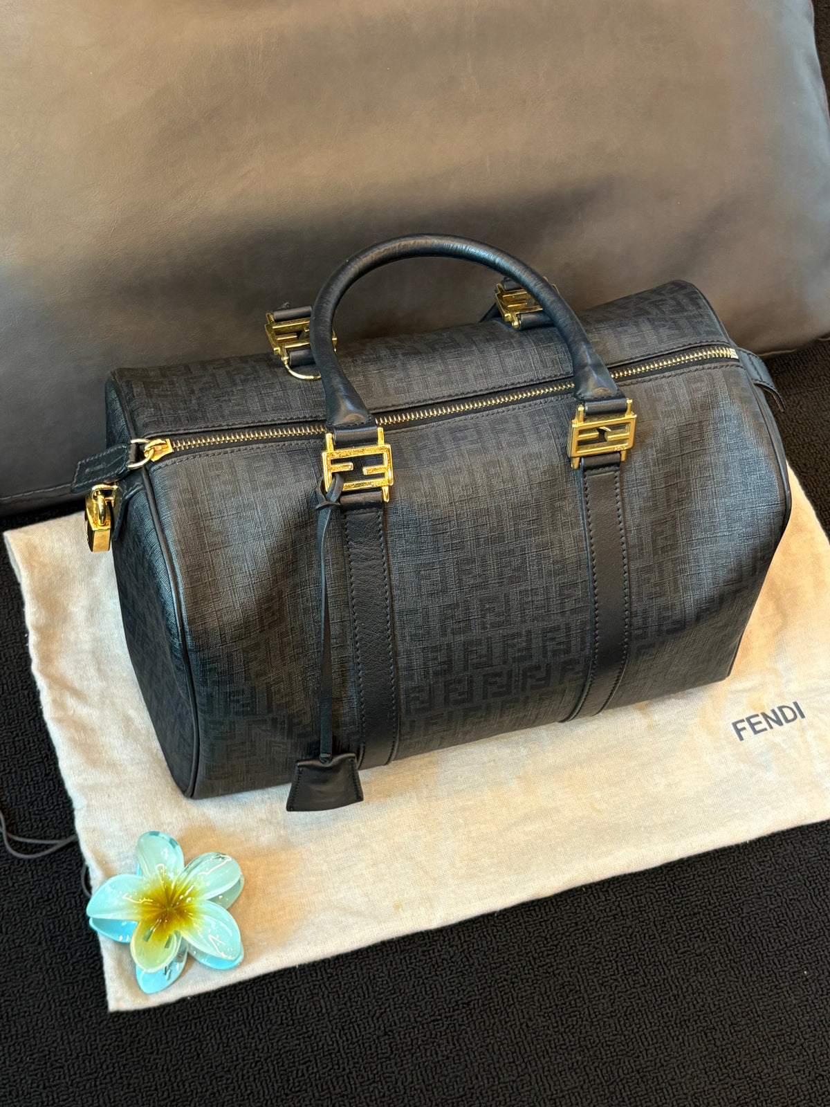 Fendi Boston Handbag