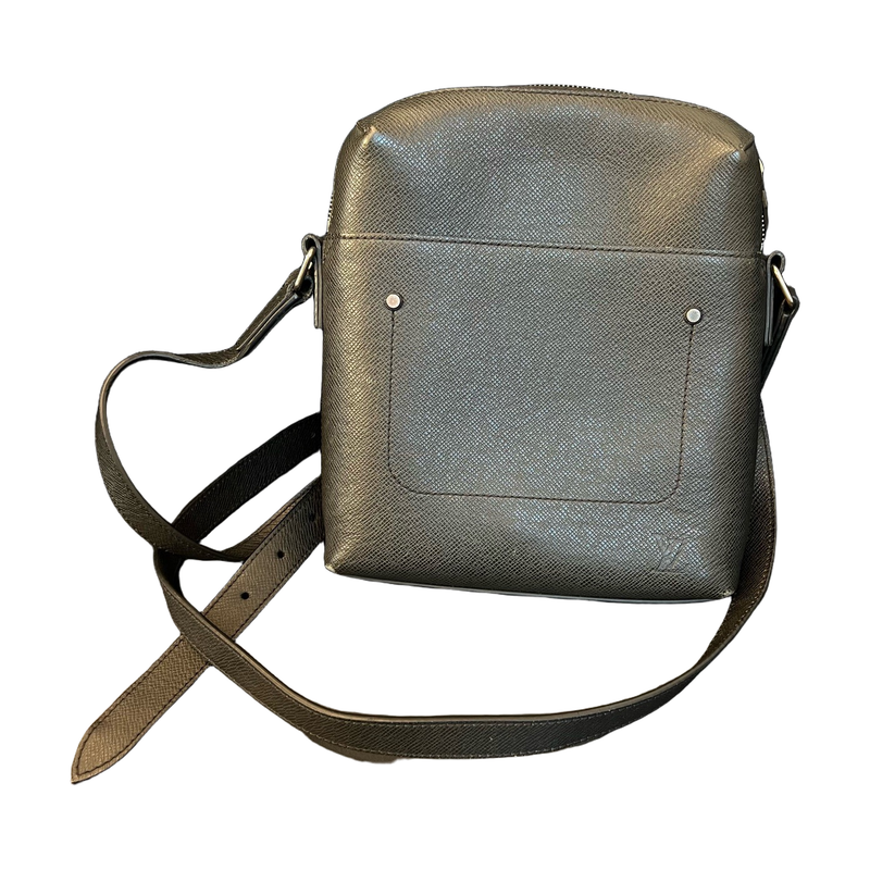 Louis Vuitton Men's Messenger Bag, Black Calfskin