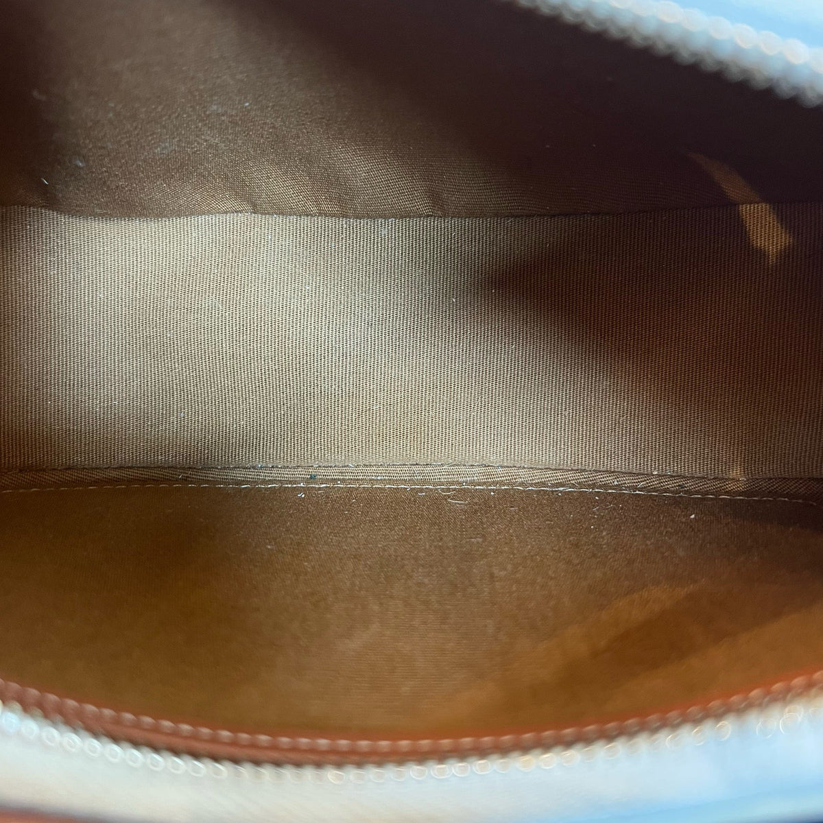 Celine Triomphe White Monogram AVA Shoulder Bag