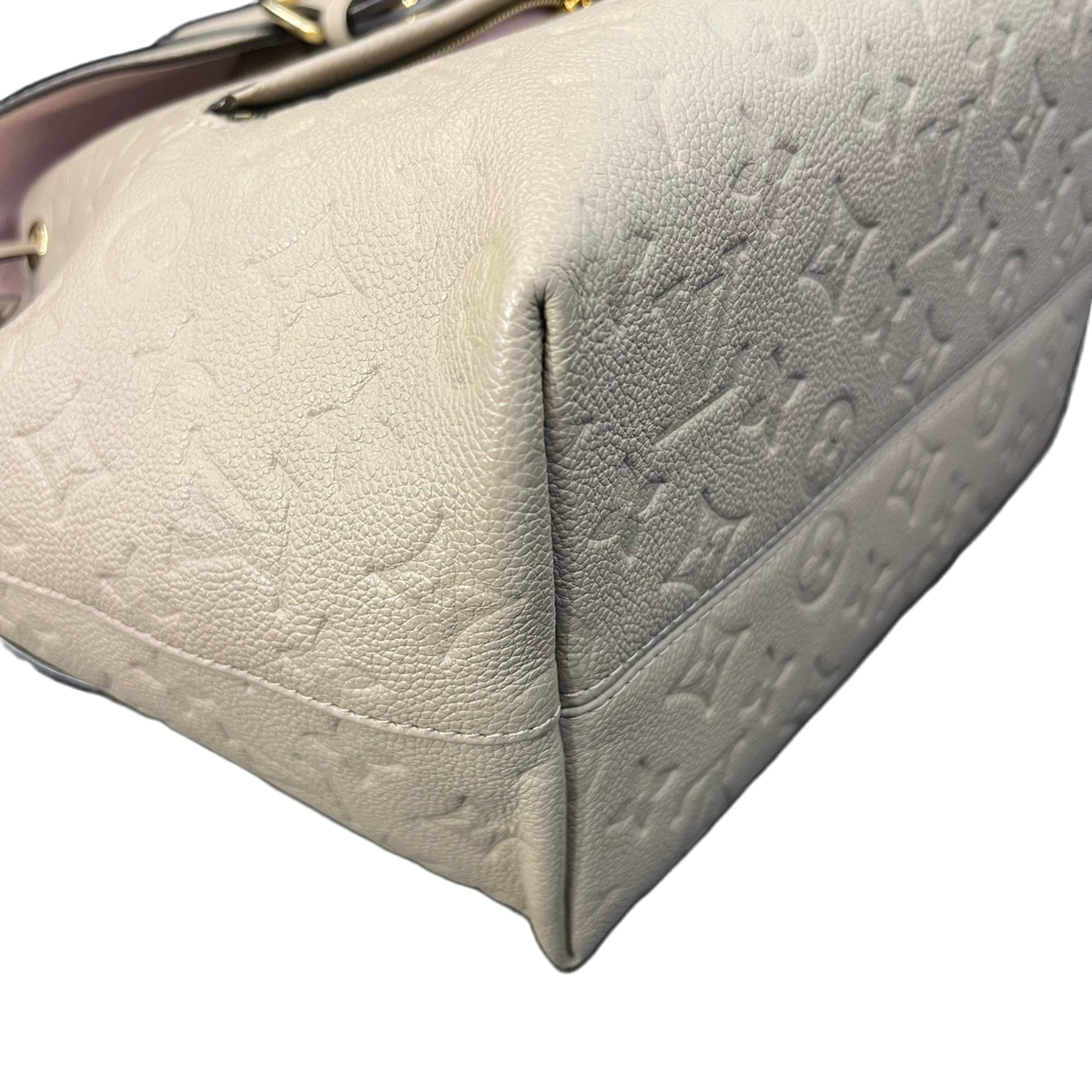 Louis Vuitton Montsouris Backpack, Elephant Grey, Chip Version