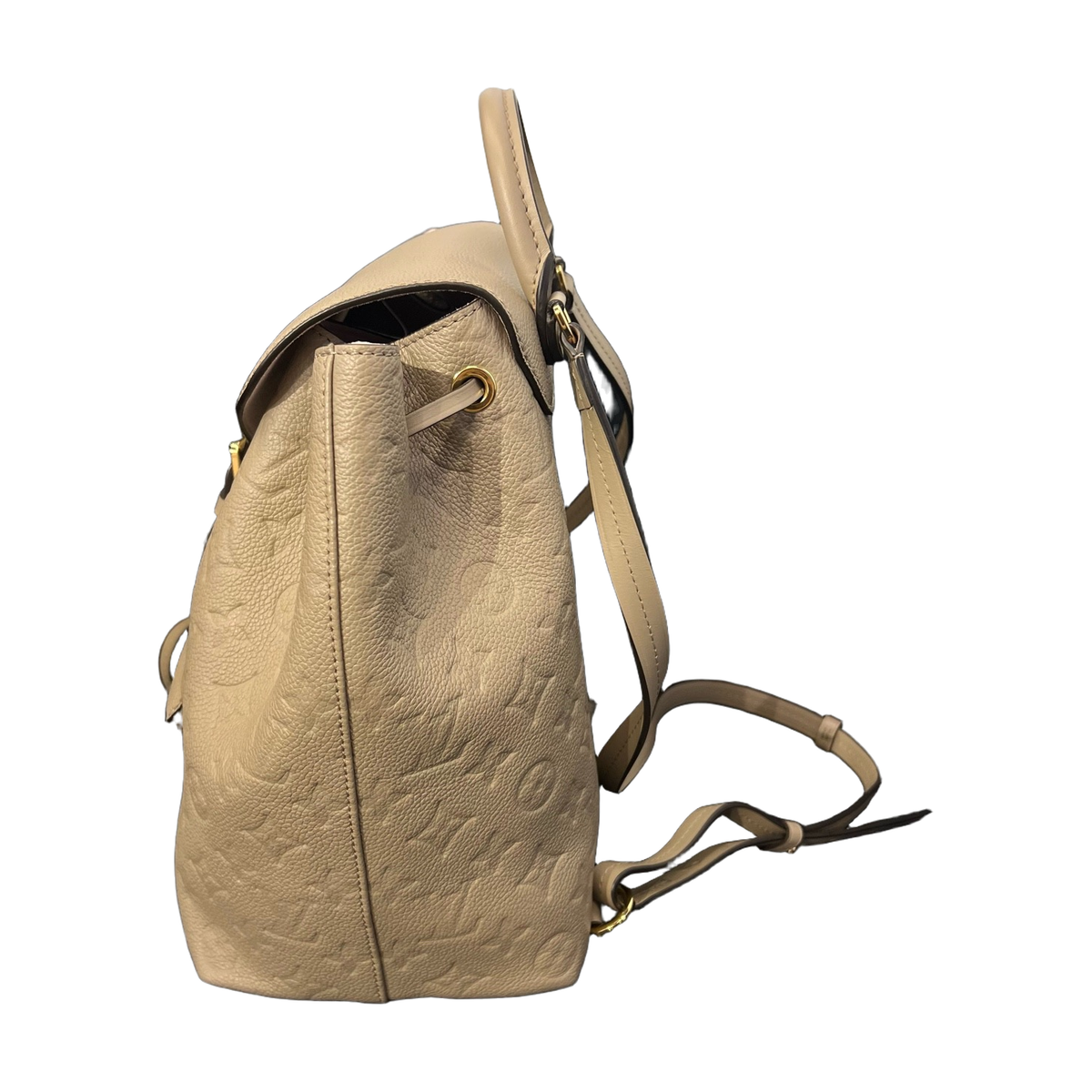 Louis Vuitton Montsouris Backpack, Elephant Grey, Chip Version