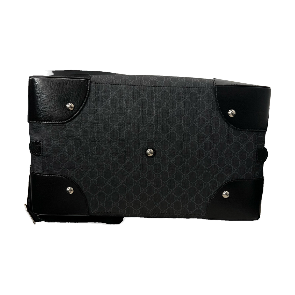 Gucci Black GG Supreme Travel Bag