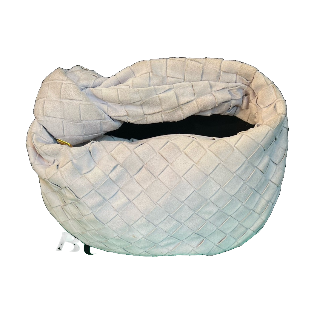 Bottega Veneta Purple Woven Handbag