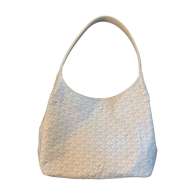 Goyard White Hobo Shoulder Bag, 2022