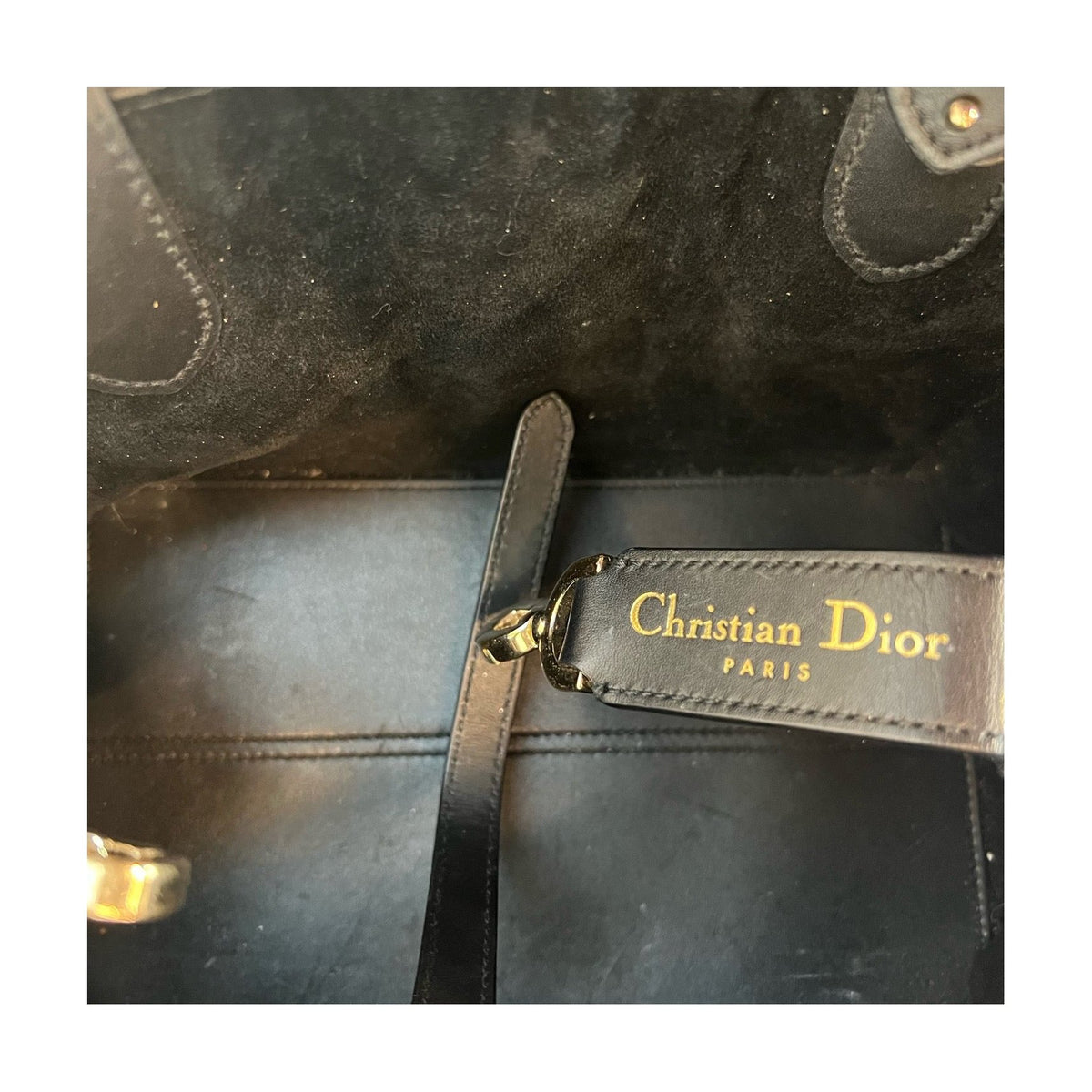 Dior Small Toujours Bag, Black, 2023