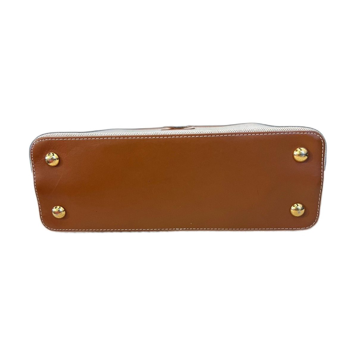 Louis Vuitton Capucines MM, Beige Brown Canvas & Calfskin, Chip Version