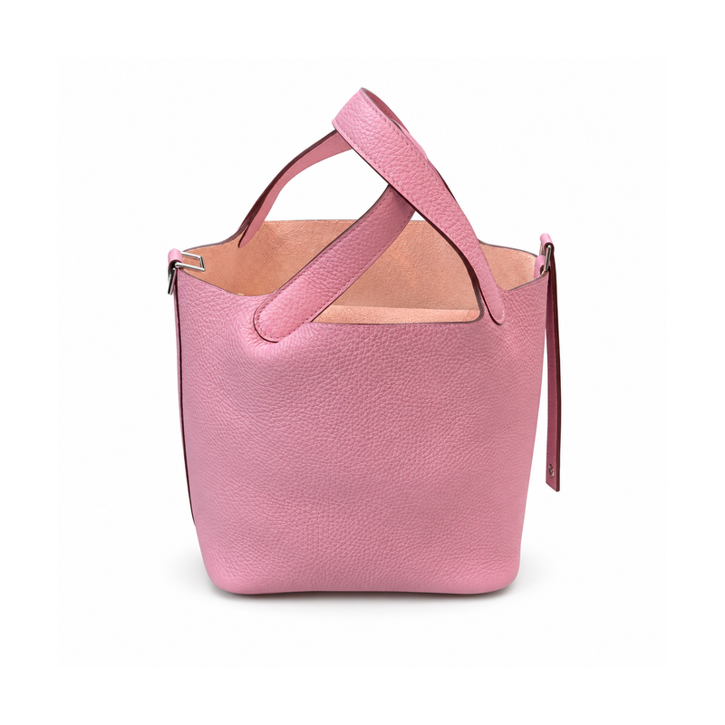 Hermès Picotin Lock 18 Mauve Sylvestre Palladium Hardware