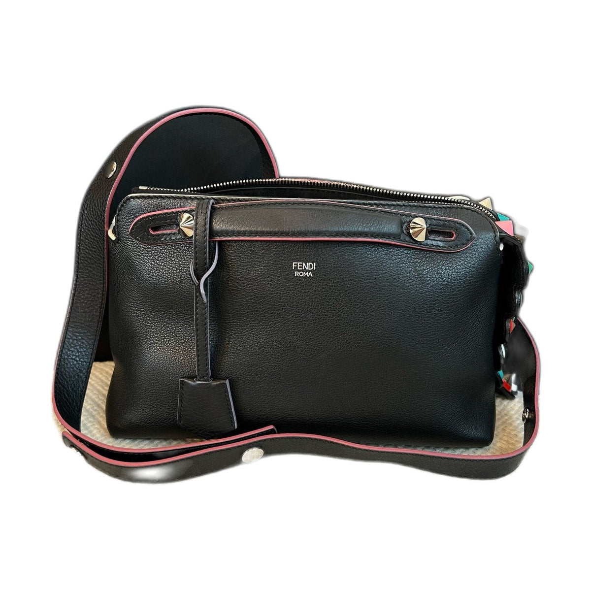 Fendi By The Way, Black with Multicolour Hardware