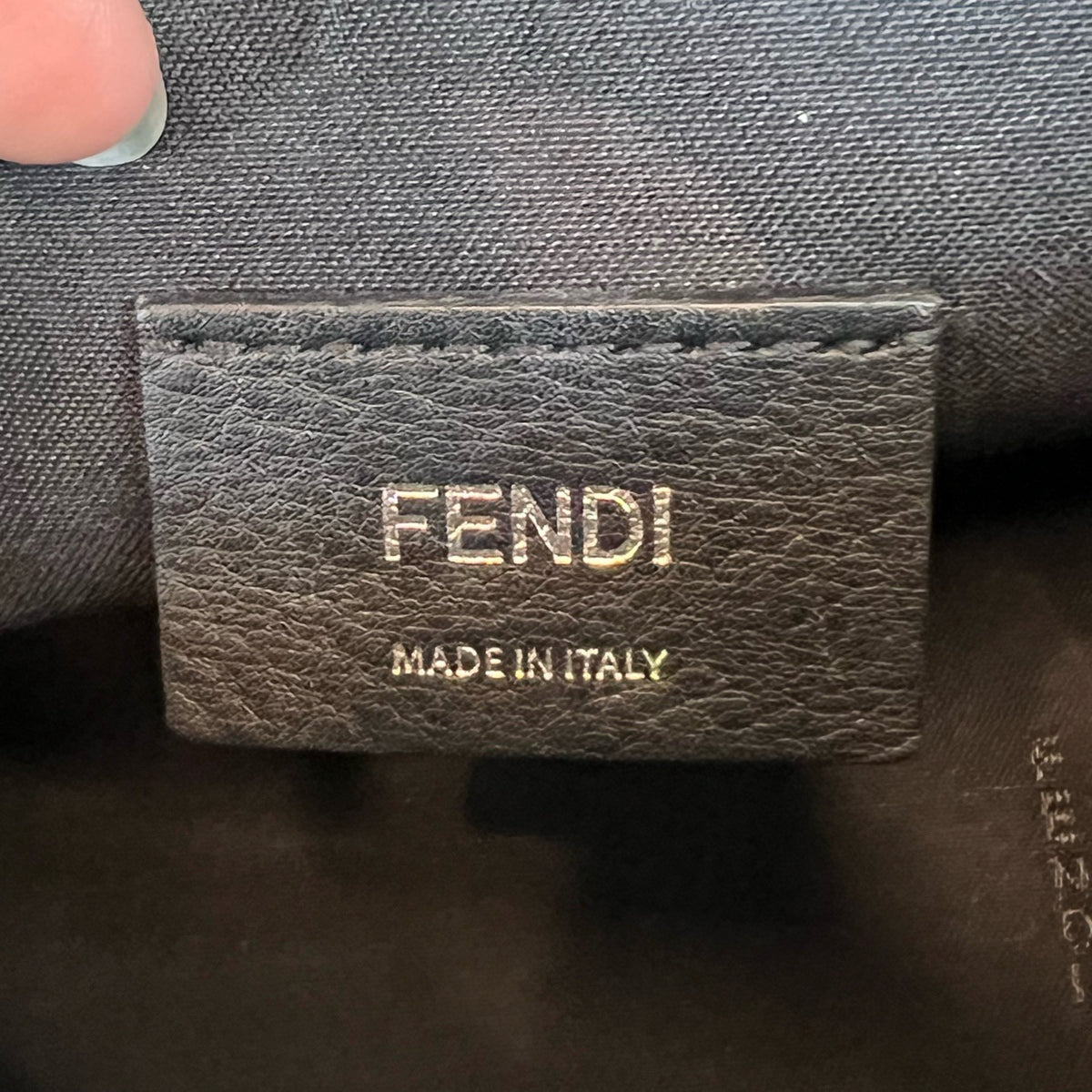 Fendi By The Way, Black with Multicolour Hardware