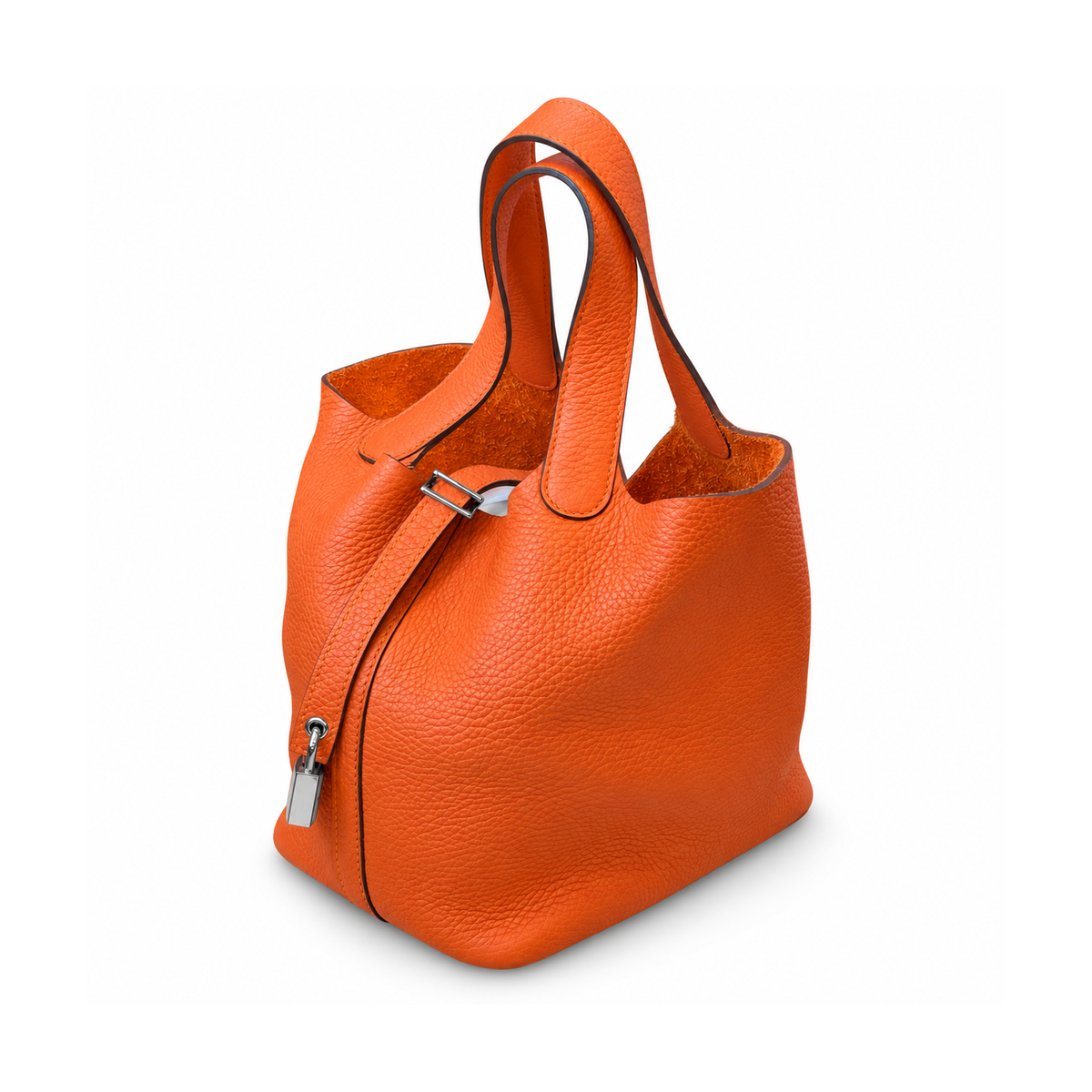 Hermès Picotin Lock 18 Orange Taurillon Clemence — Missing Keys
