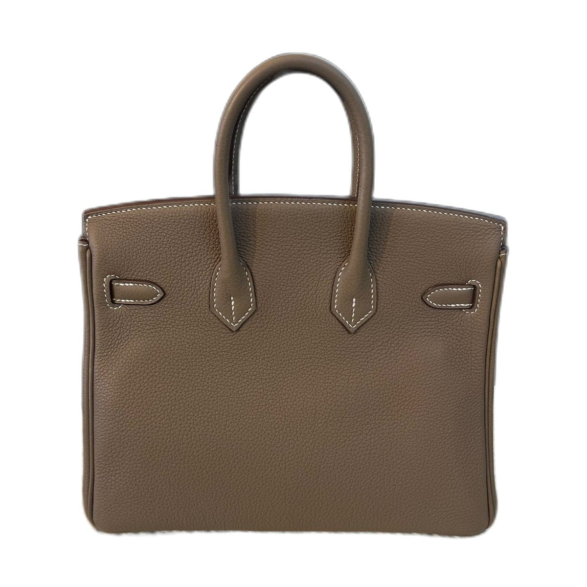 Hermès Birkin 25 Étoupe, Silver Hardware, W Stamp