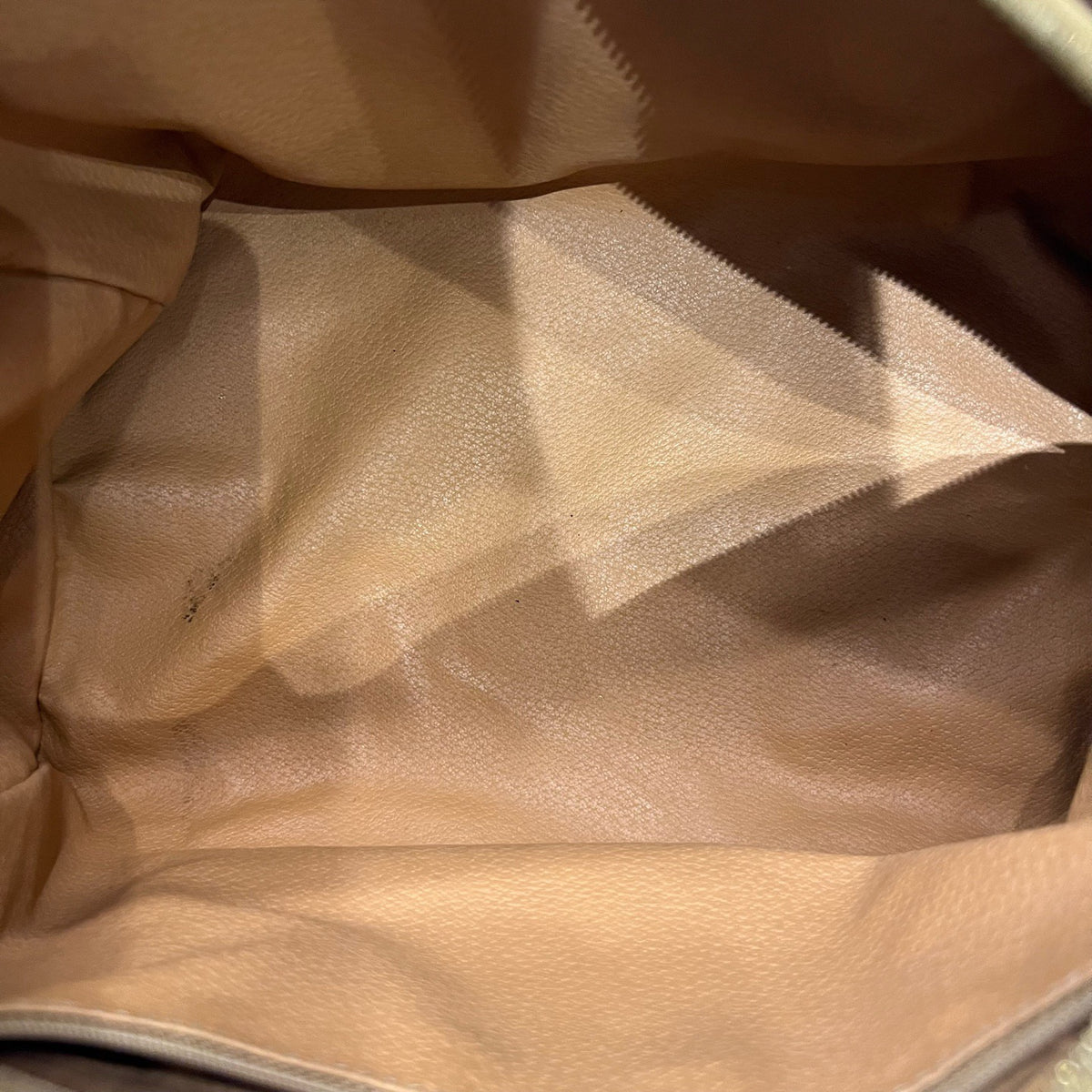 Celine Vintage Boston Bag, Brown Monogram Handbag