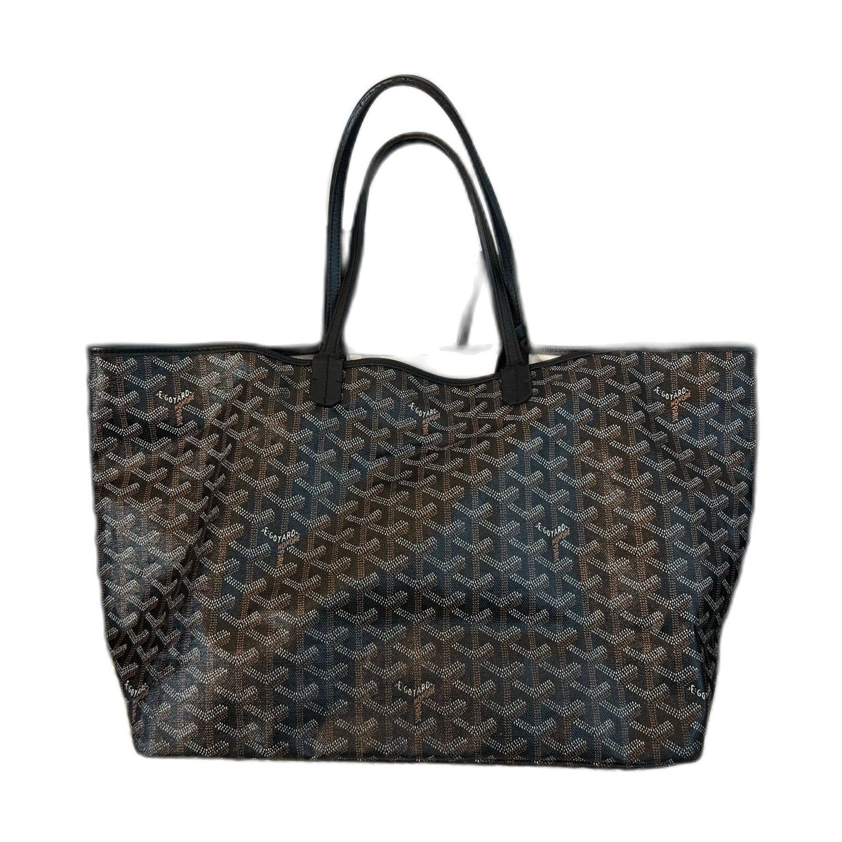 Goyard Saint Louis Tote PM, Black, With Pouch, 2017