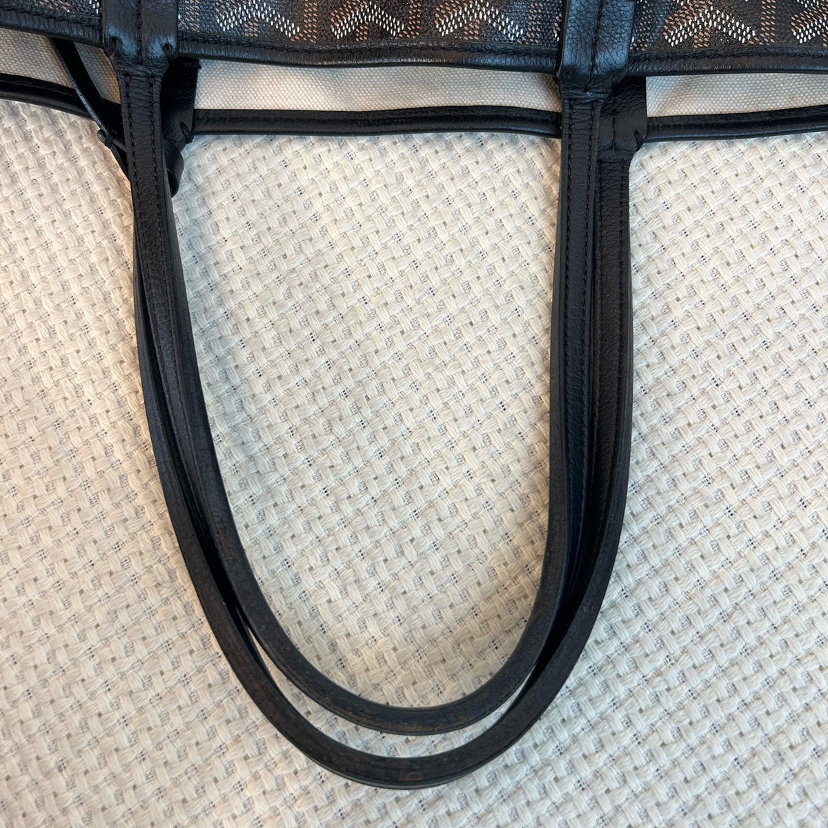 Goyard Saint Louis Tote PM, Black, With Pouch, 2017