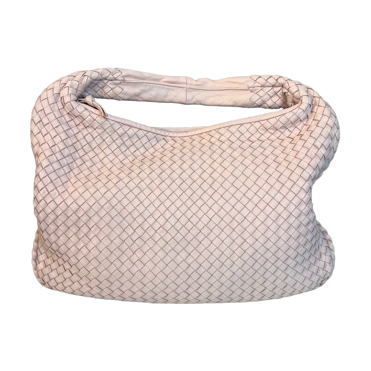 Bottega Veneta Intrecciato Andiamo Handbag, Pink