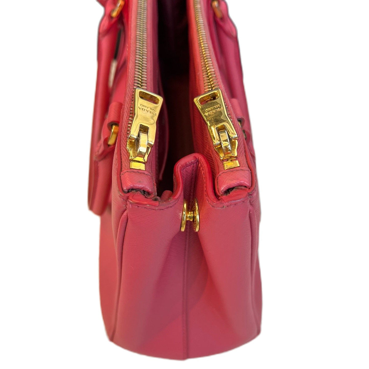 Prada Galleria Medium Bag, Pink Saffiano Leather