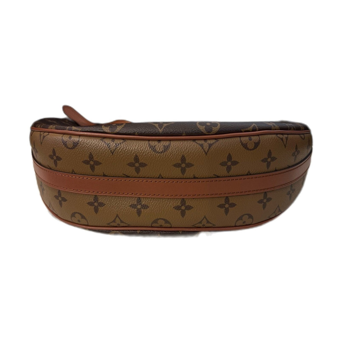 Louis Vuitton Loop Hobo Crossbody Bag, Brown Coated Canvas, Chip Version