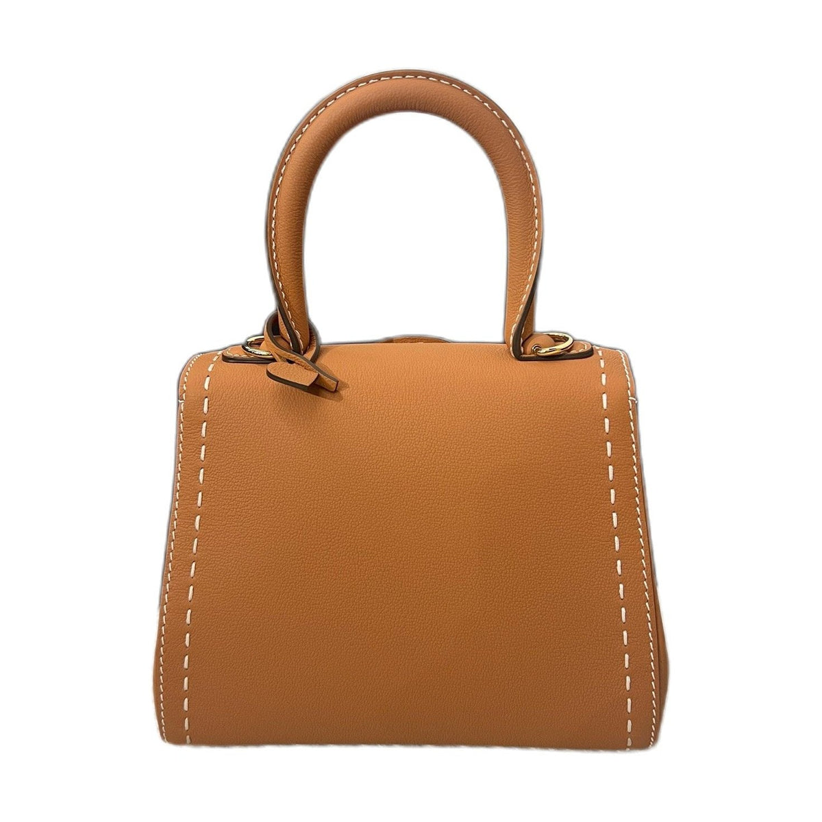 Delvaux Brillant Mini Handbag & Crossbody Bag, Caramel, Brand New Full Set, 2020