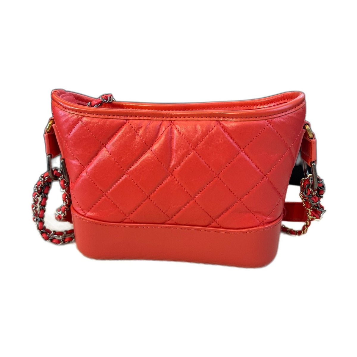 Chanel Coral Pink Small Gabrielle, Shoulder & Crossbody Bag, Series 26