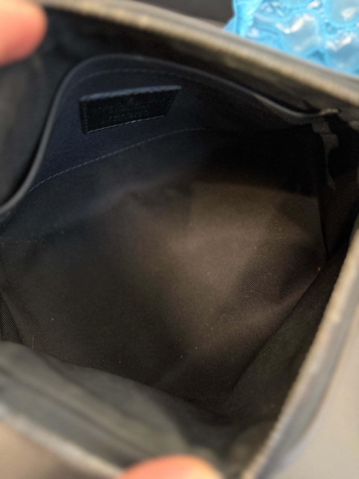 Louis Vuitton Triangle Black & Brown Flocking Limited Edition Messenger Bag, 2019