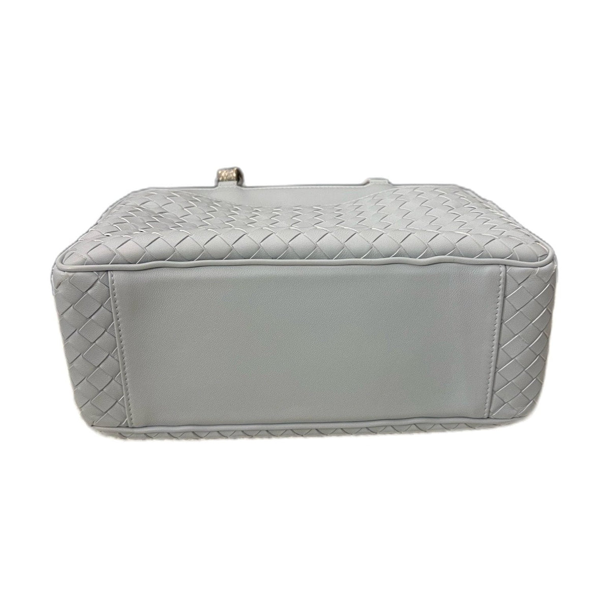 Bottega Veneta Grey Intrecciato Handbag, Shoulder & Crossbody Bag