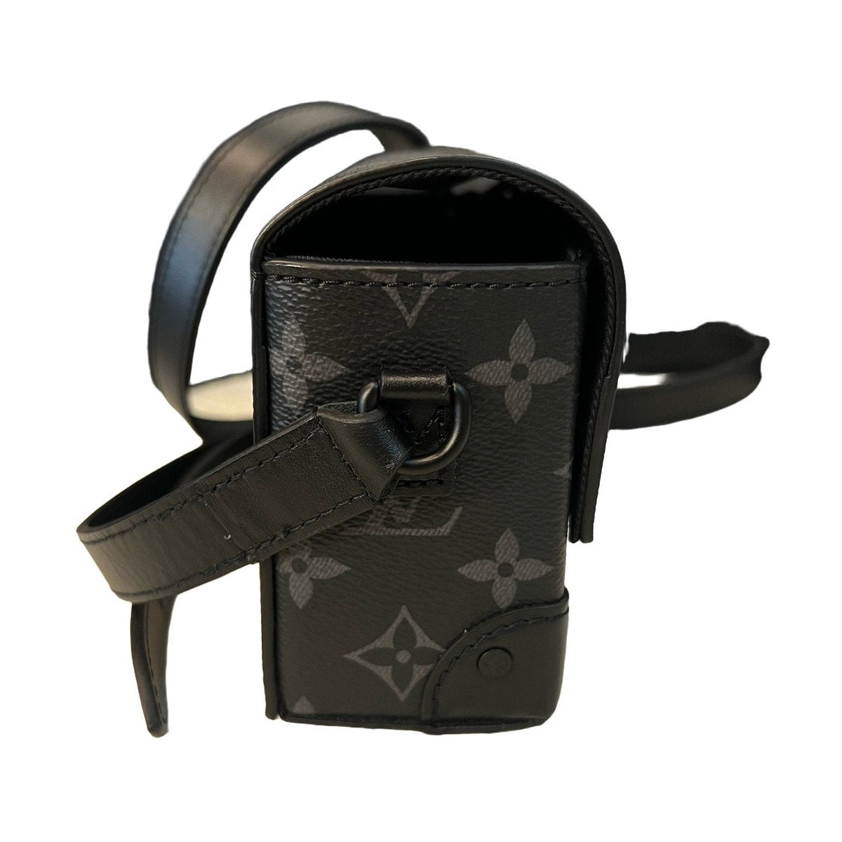 Louis Vuitton Black Phantom Lock Box Bag, Chip Version