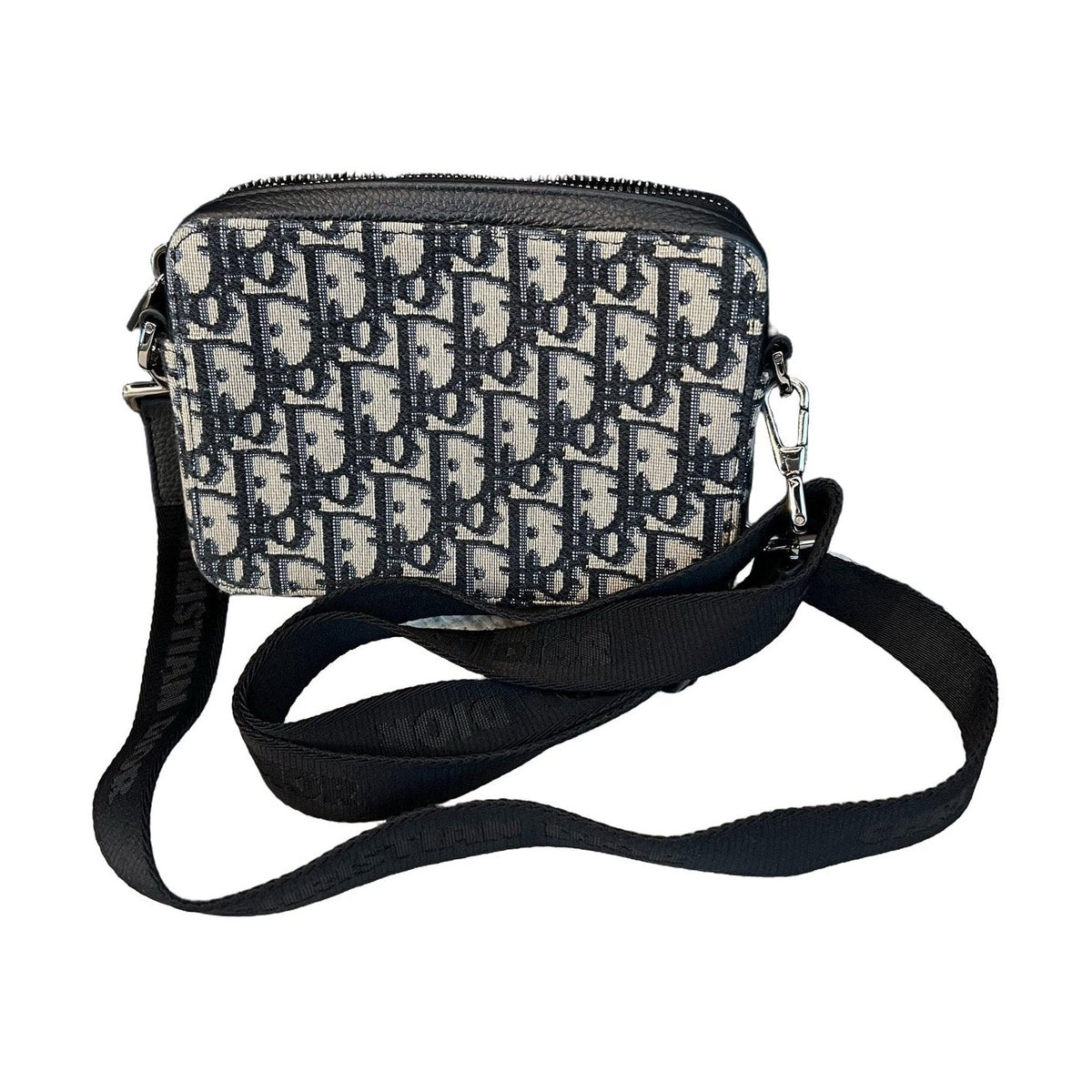 Dior Oblique Canvas Crossbody Bag, 2020