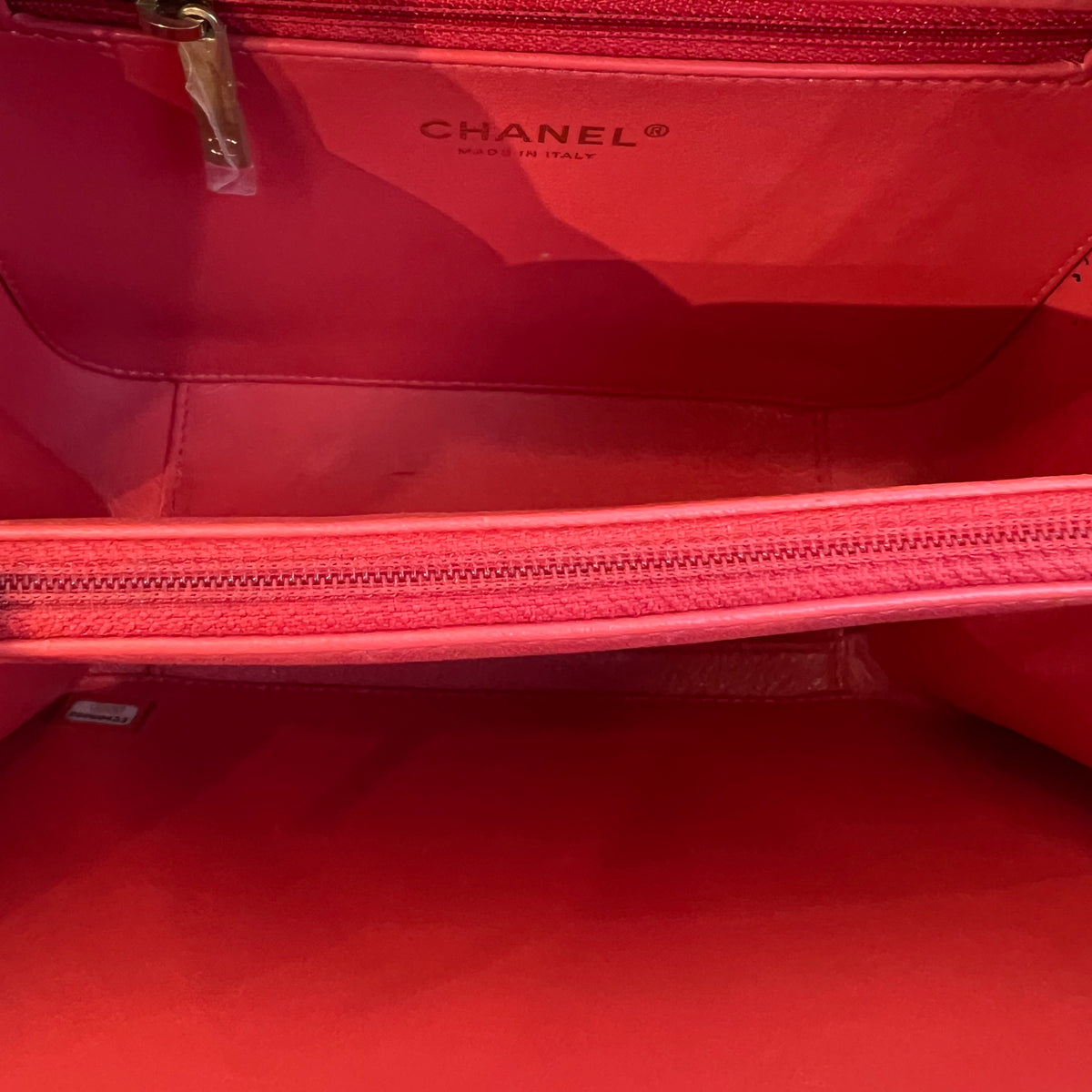 Chanel Red & Gold Vanity Camera Bag, Handbag, Shoulder & Crossbody Bag, Series 28