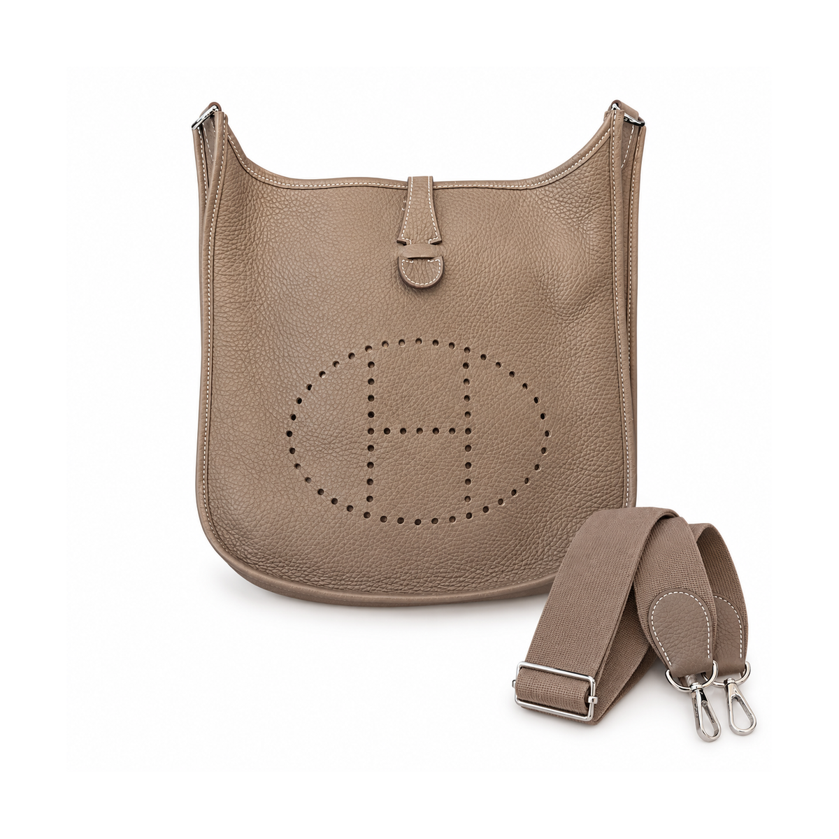 Hermès Evelyne 29 PM Etoupe PHW