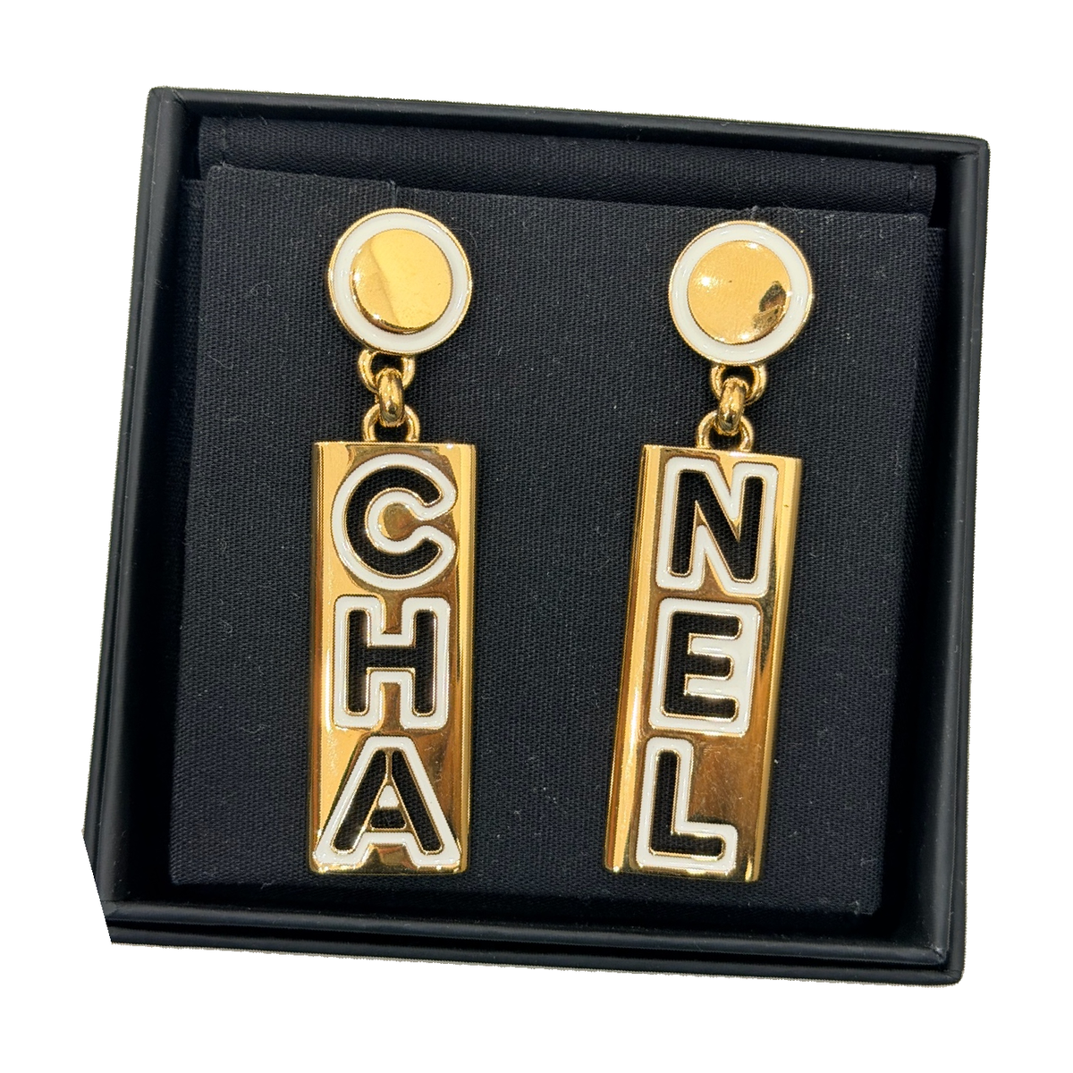 Chanel 24A Alloy Earrings