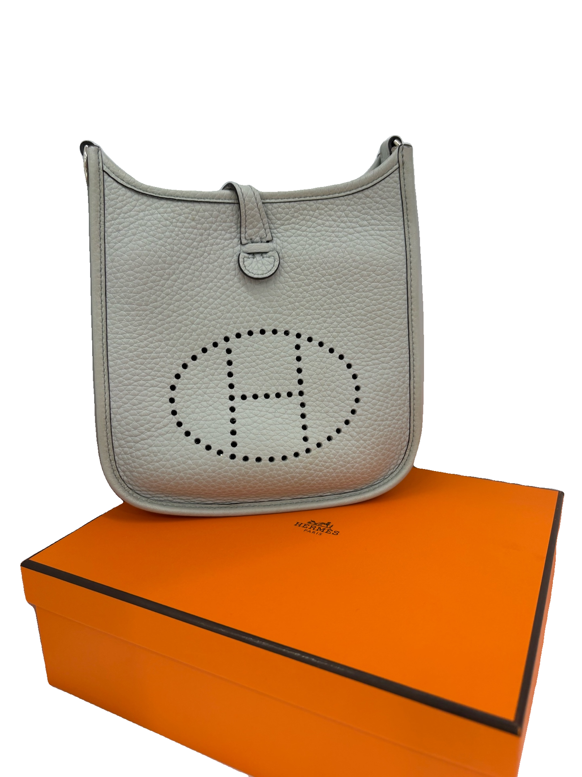 Hermès Evelyne, Light Blue, B Stamp