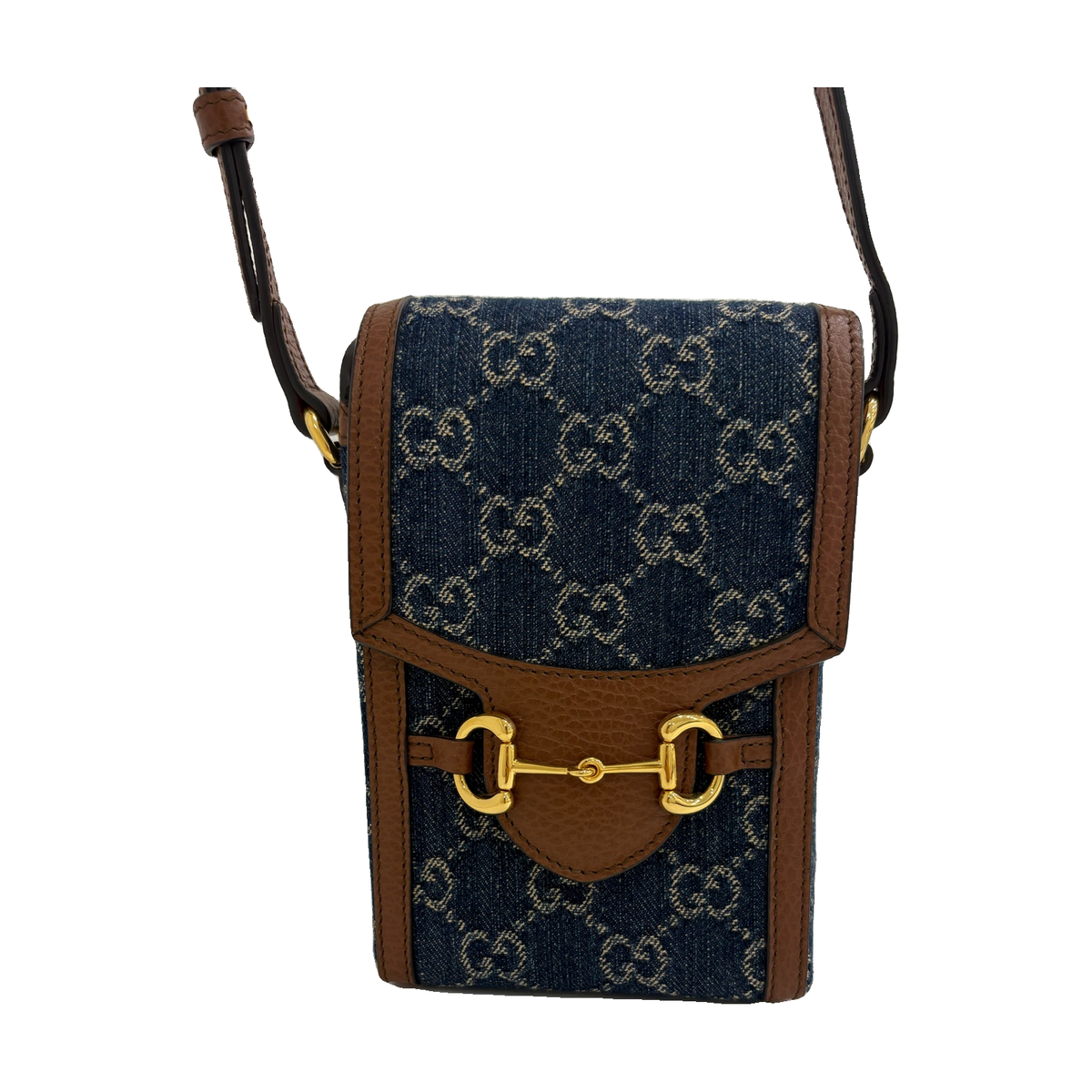 Gucci Denim Phone Bag