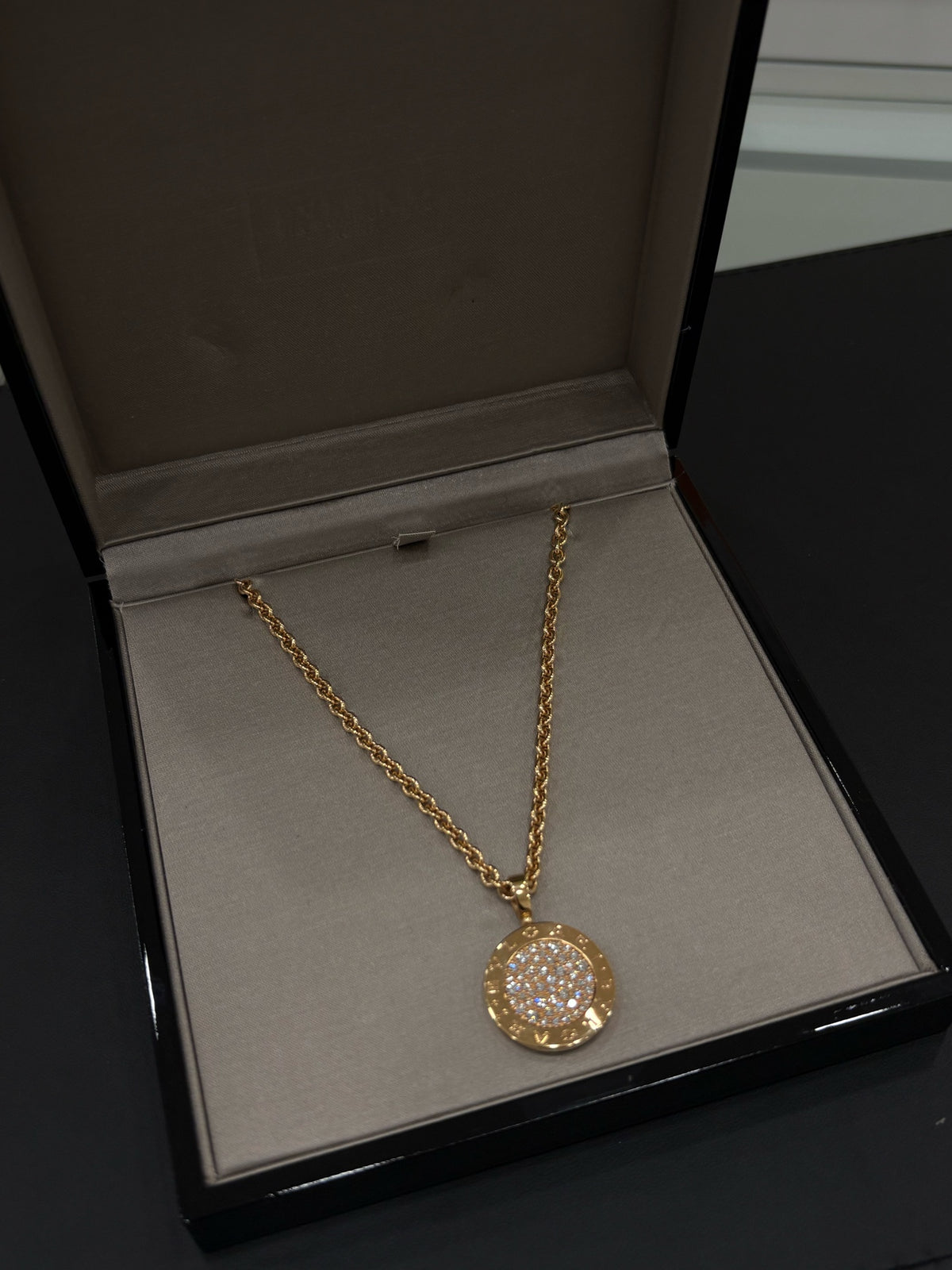 Bvlgari Diamond Circle Necklace