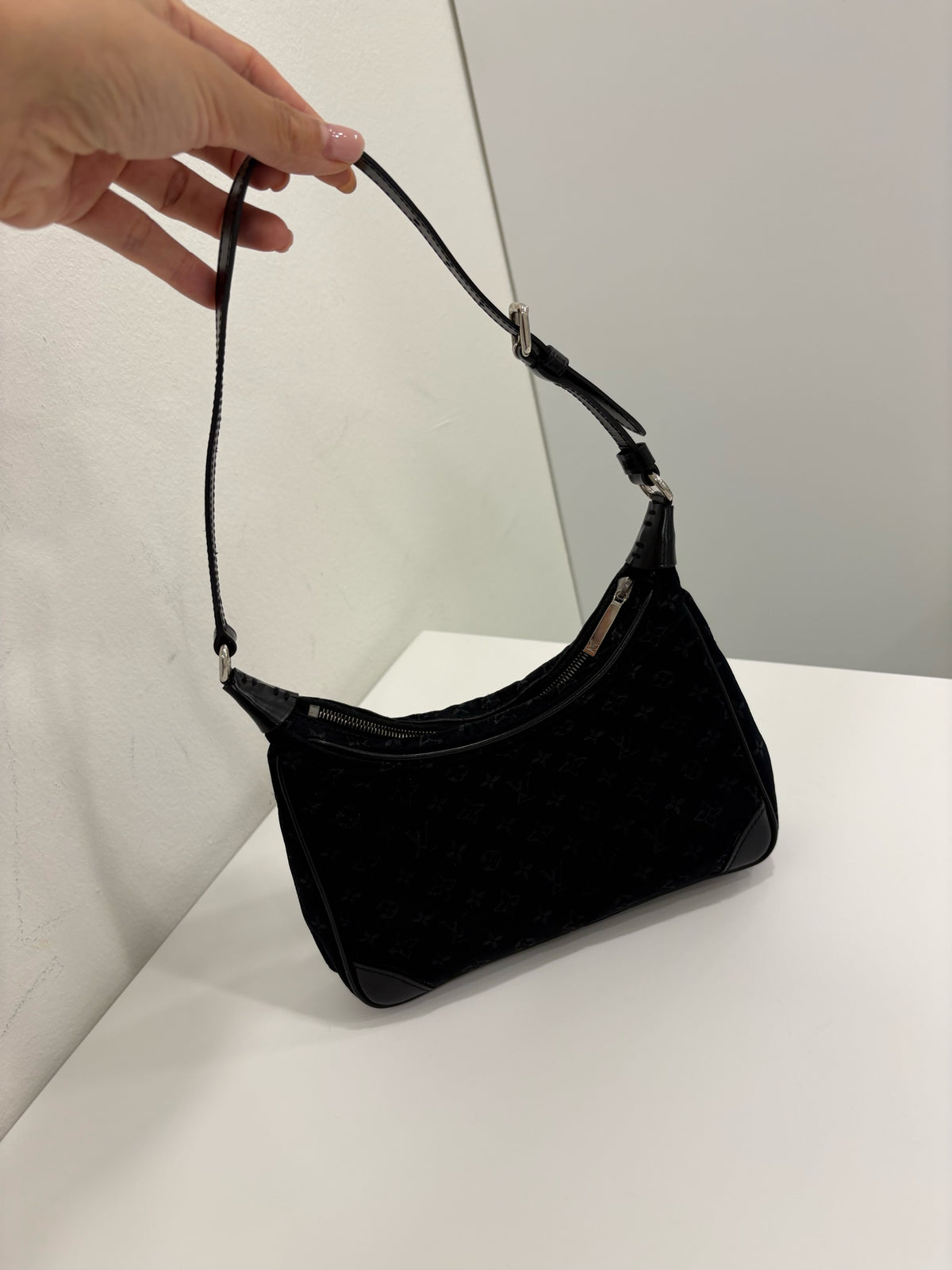 Louis Vuitton Satin Mini Shoulder Bag